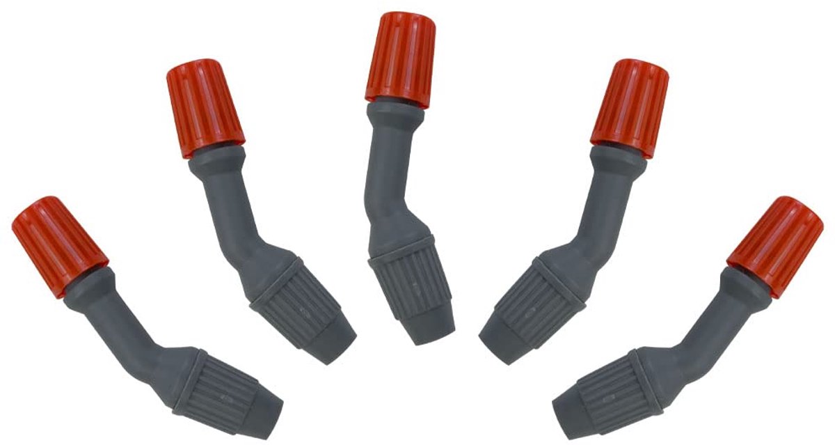Tuinslangsproeiers 5 stuks - druksproeier spuitmonden - reserveonderdelen voor gieter - ideaal voor onkruidverdelging - ShopVlot