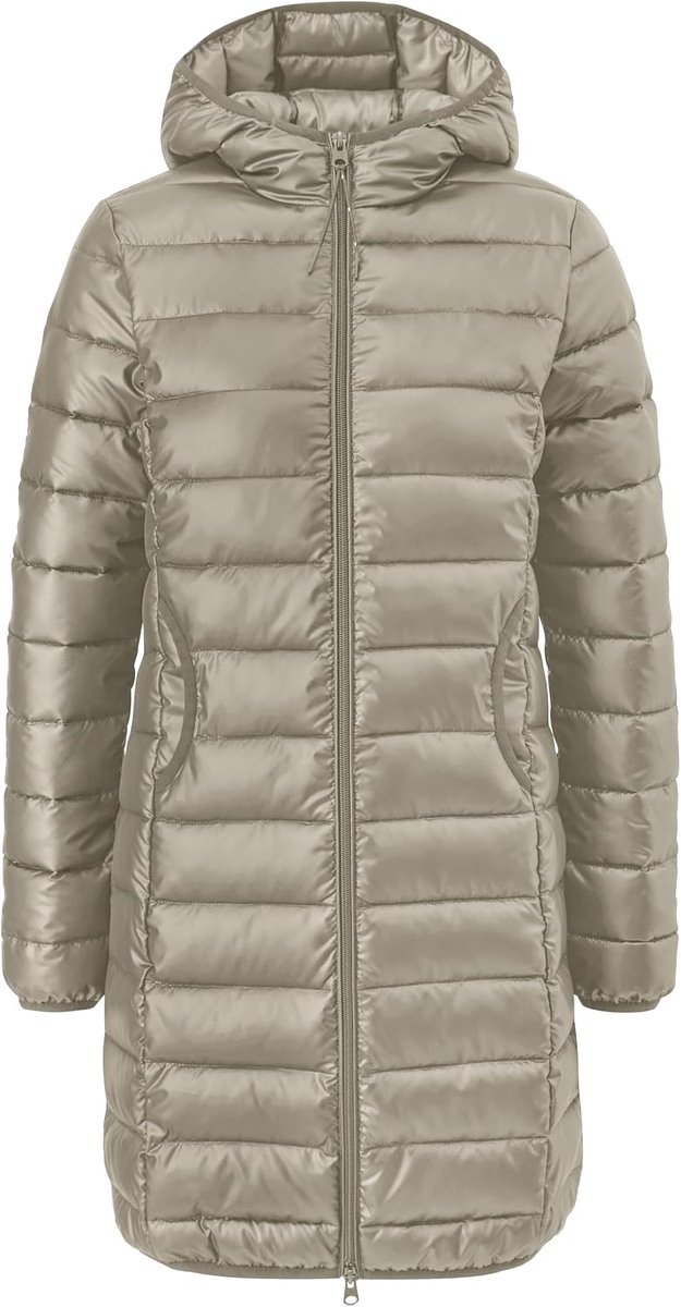 Gewatteerde jas voor dames (1 stuk), groen, L