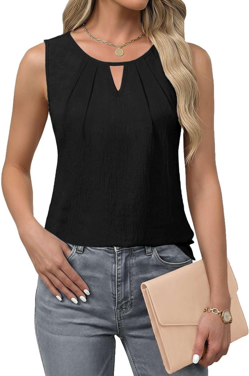 Damesblouse met korte mouwen, elegante hemdblouse, zomer, bovenstuk, ruches, opstaande kraag, werk, tuniek, hemd, tops, volant-mouwen, shirts