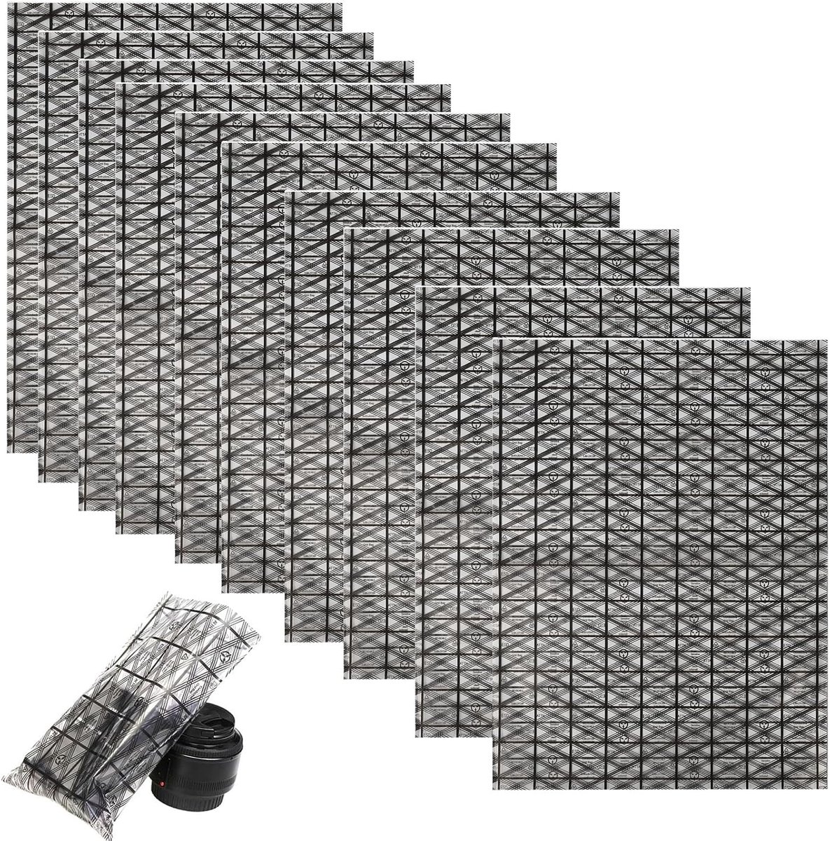 zakken 30 x 40 cm ESD zakjes open top herbruikbare LDPE beschermzakken voor moederbord grafische kaarten harde schijven elektronische componenten opslag en transport 10 stuks