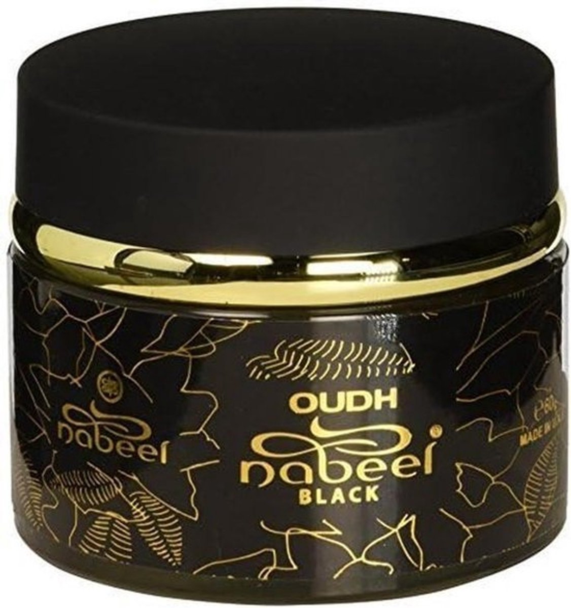 Bakhoor Oudh Zwart - Traditionele Arabische Amber Rokerige Wierook (60g)