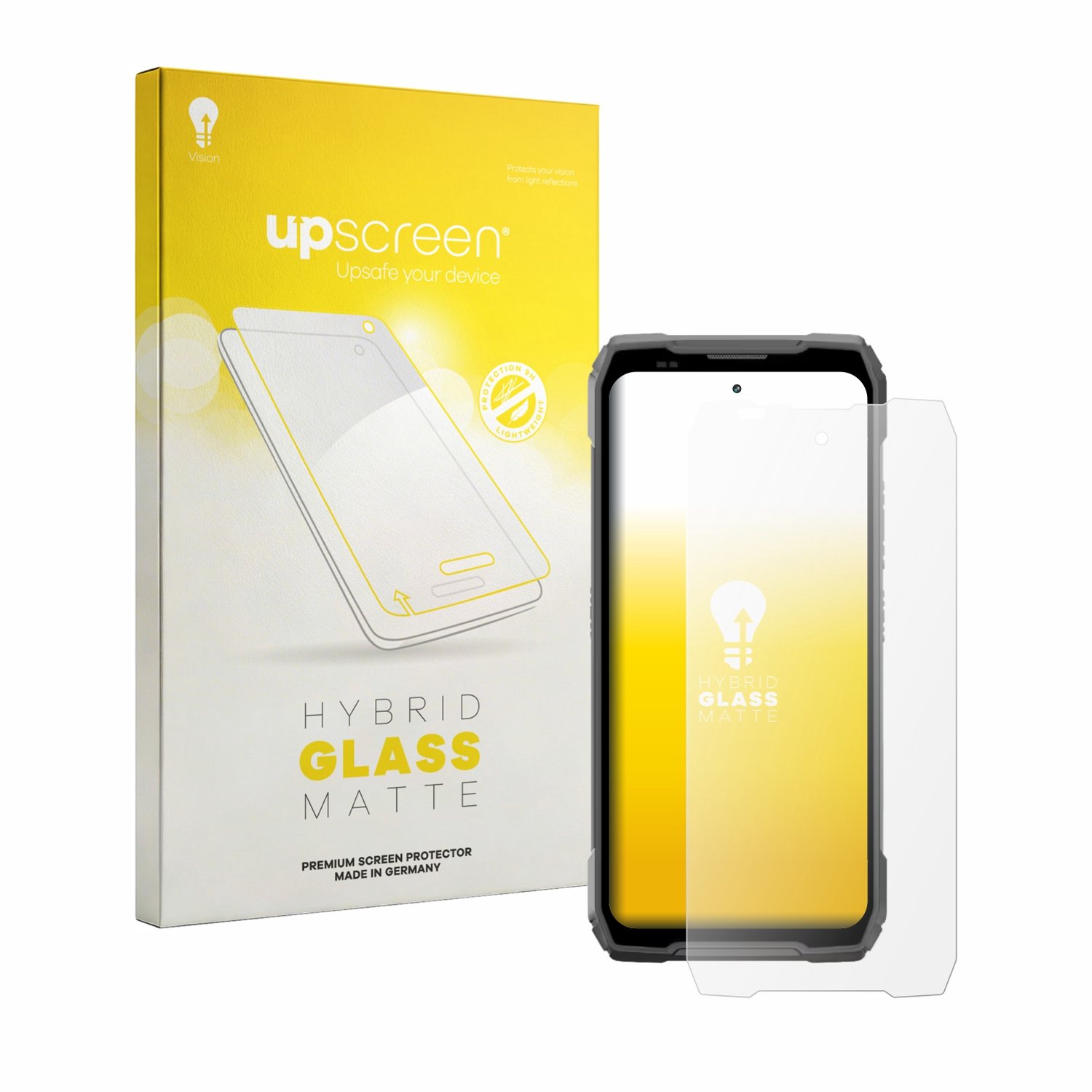 upscreen - Screenprotector voor Blackview Xplore 6 - Folie Beschermfolie Beschermglas matte