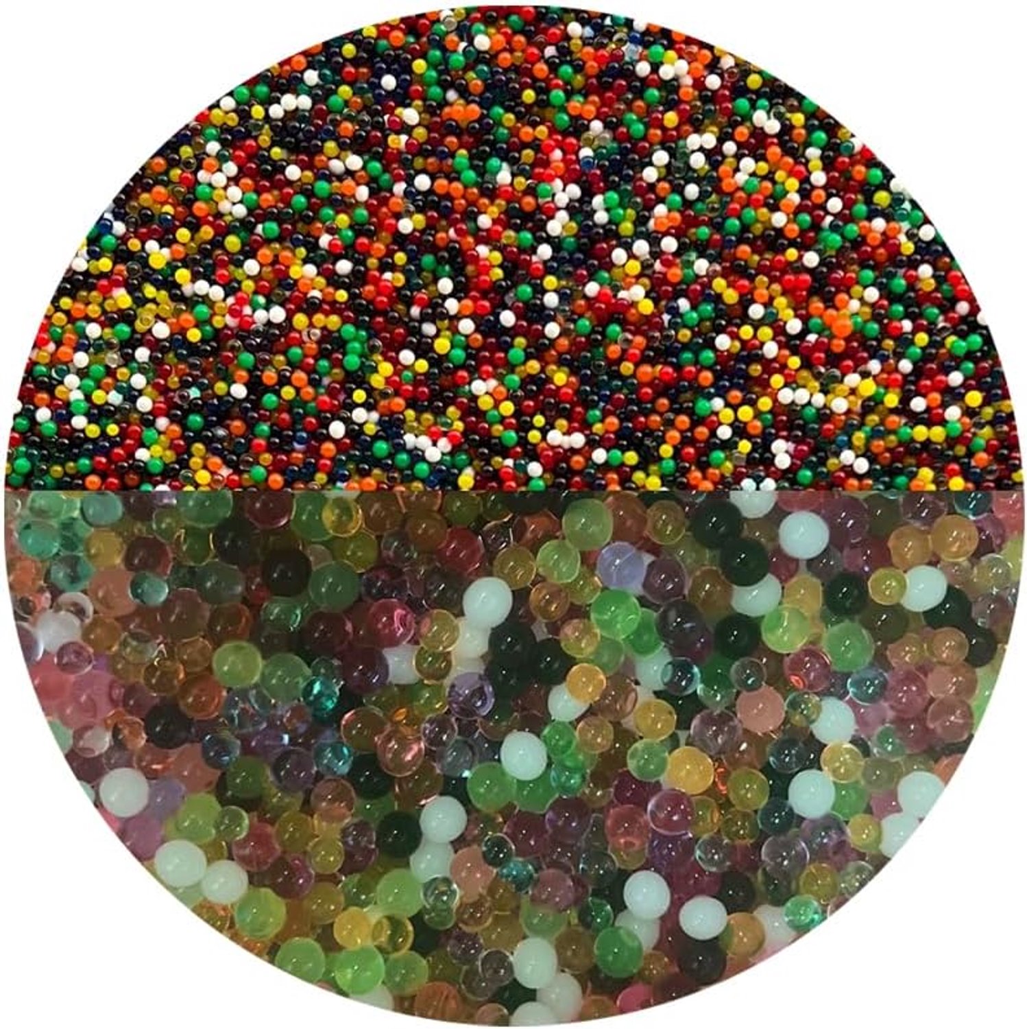 Decokorrels 100 g - watervasthoudend - kleurrijk - ideaal voor bloemdecoratie - ServiceTopper