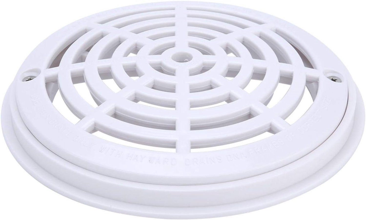 Pool Drain Cover - Ronde Afvoerhoes - Hoogwaardig ABS - Houdt ongewenste items buiten - Vemera