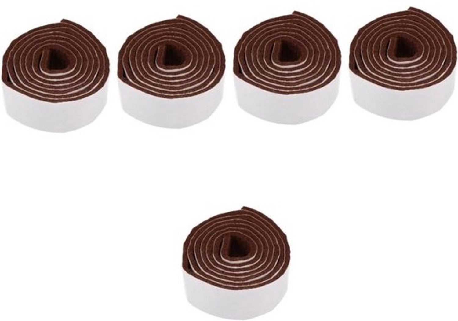 Antislipmat voor meubels - Viltpads als stoelschuivers - Vloeren beschermen - Zelfklevend en op maat te knippen - 100 cm rol