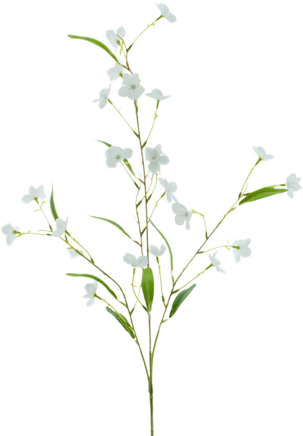 Easyplants | Kunstbloem Alstroemeria Real Touch Wit 100 cm | Zijde | Nepbloemen | wit | Onderhoudsvrij | Kant-en-klaar