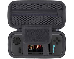 Harde draagtas compatibel met Evercade EXP-R Gaming Handheld - Evercade EXP-R console exclusief (alleen hoes, zwart), Zwart