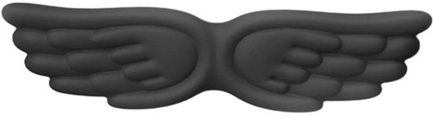 Ergonomische polssteun voor toetsenbord - Antislip, angel wing - Voor kantoor en gaming - Zwart