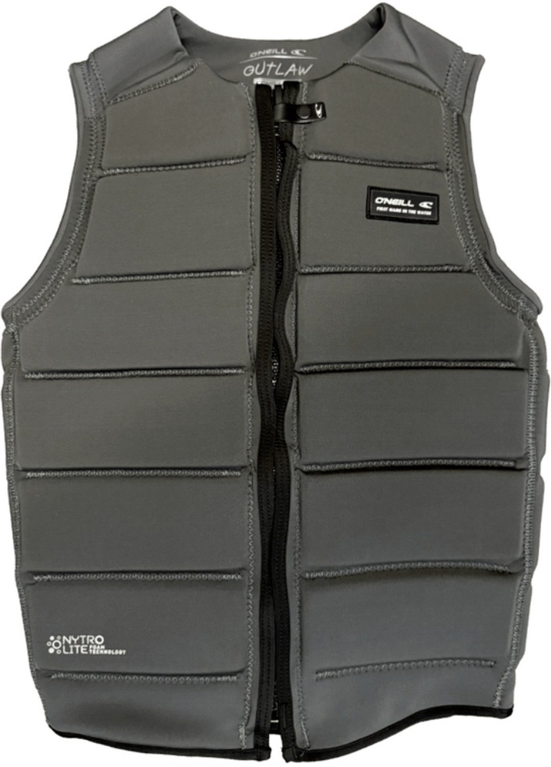 2026 O'Neill Heren Outlaw Comp Vest - Gehard Staal / Graphite