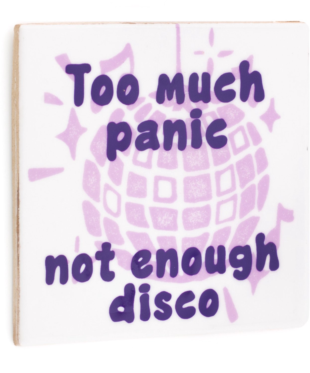 Tegeltje not enough disco