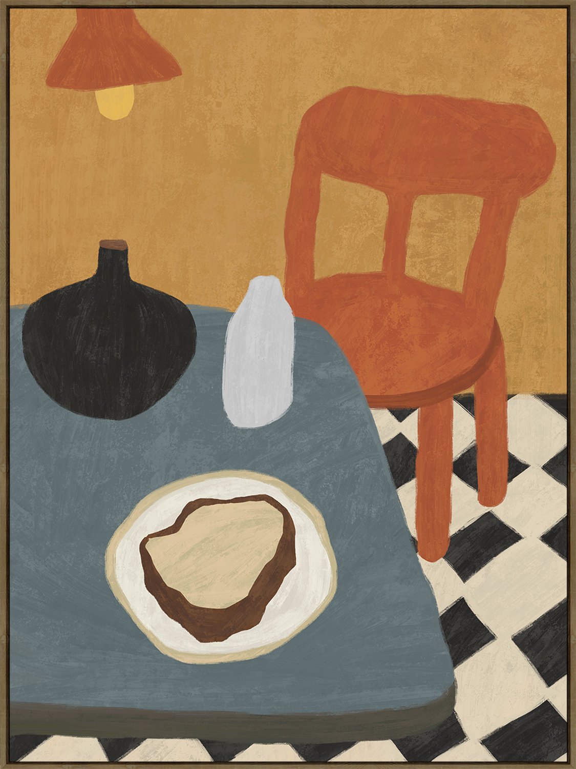 Schilderij morning spread