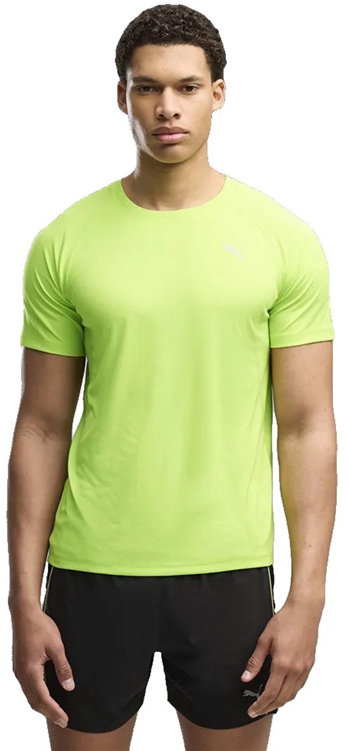 Puma Velocity T-shirt Met Korte Mouwen Man Sunny Lime