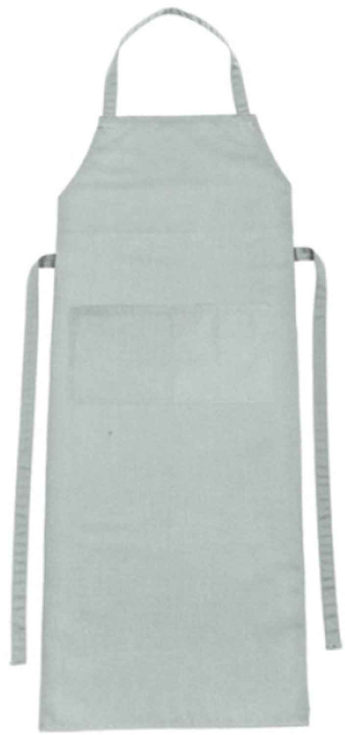 CG Workwear Bib Apron Verona Bag 110 x 75 cm CGW1145 - Pale Grey - 110 x 75 cm