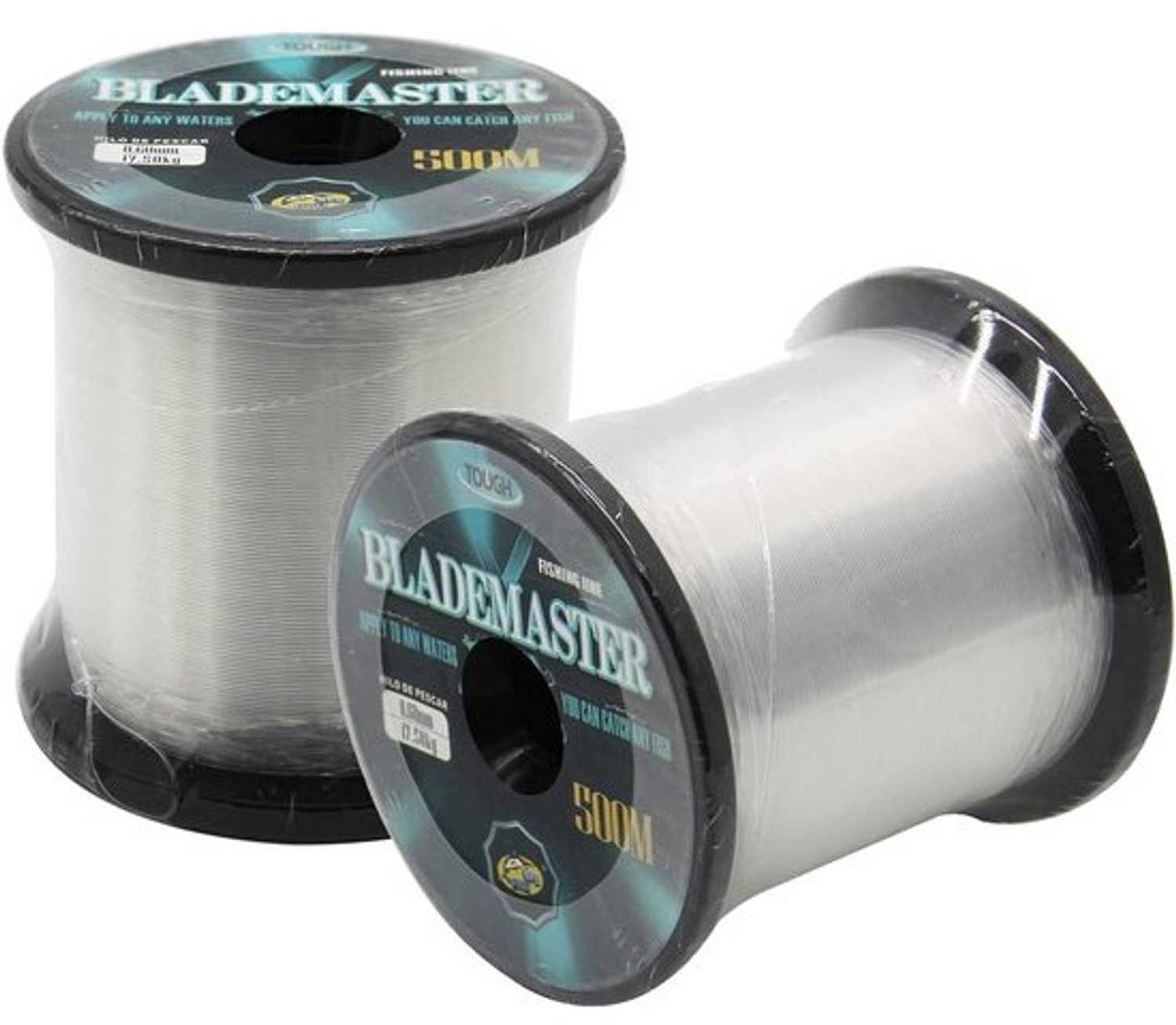 Nylon vislijn - Sterk visgerei - Voor hengelsport - Lage waterabsorptie - 500 meter - Transparant