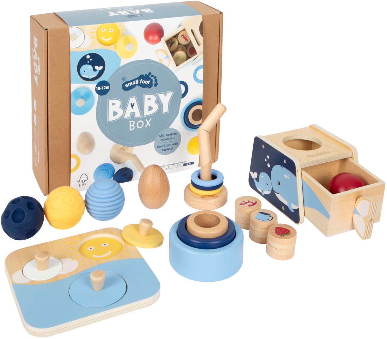 Small Foot Baby-Box 10 - 12 Maanden Koppelen en Sorteren