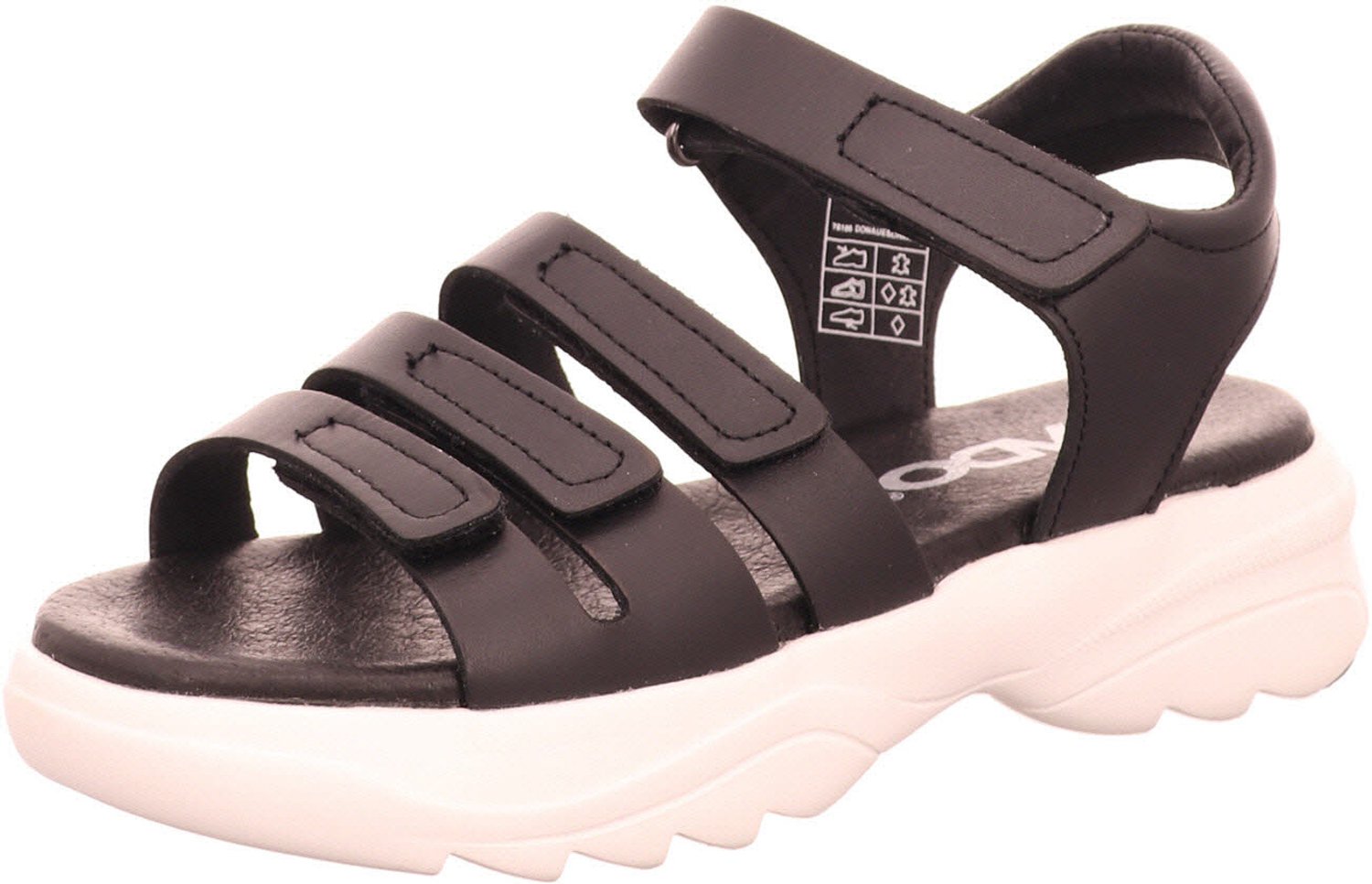 Vado dames sandalen zwart maat 37