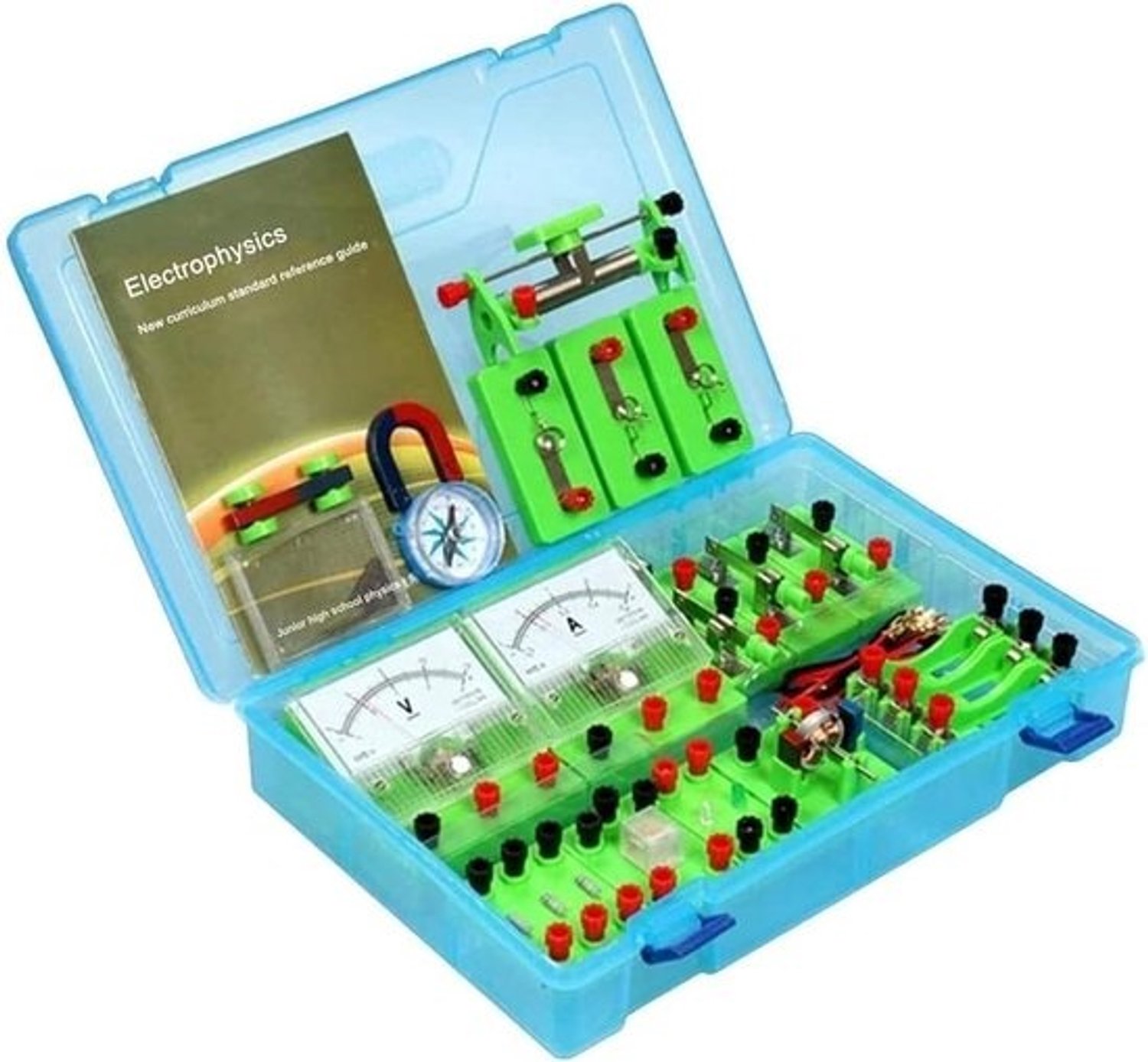 Natuurkunde-experimentenset - Elektriciteit en magnetisme - Wetenschappelijk onderzoek - Complete componenten - One Size - Multicolor
