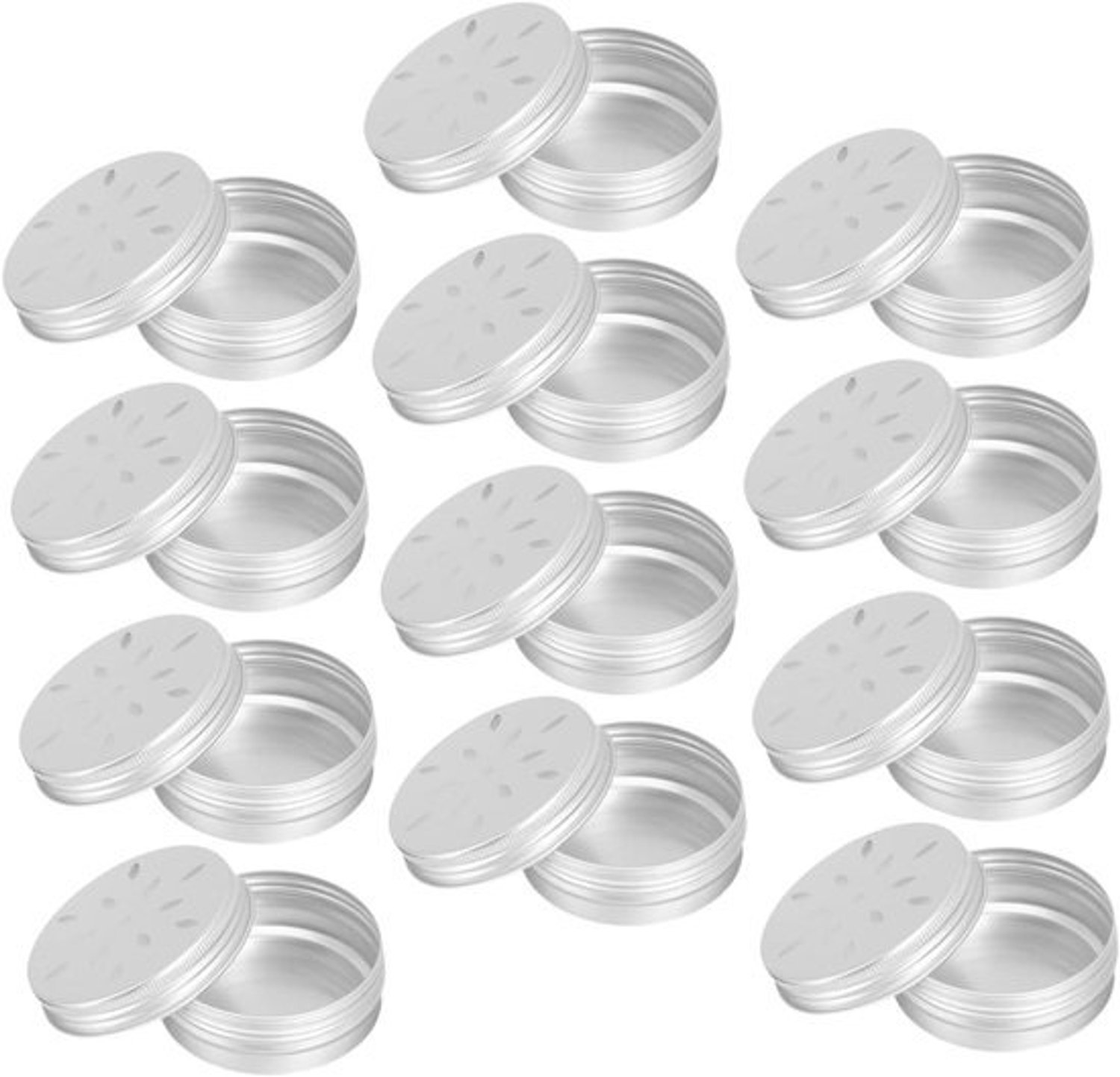 Hondentraining geurbox - Neuswerkblikjes - Geurdetectie trainen - Set van 15 stuks - 68 cm - Zilver