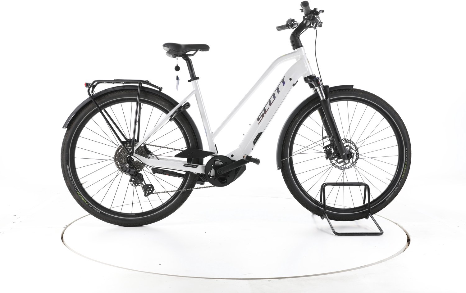 Scott Sub Sport eRIDE 20 Elektrische trekkingfiets Bosch Accu 625Wh 28" 2023 wit