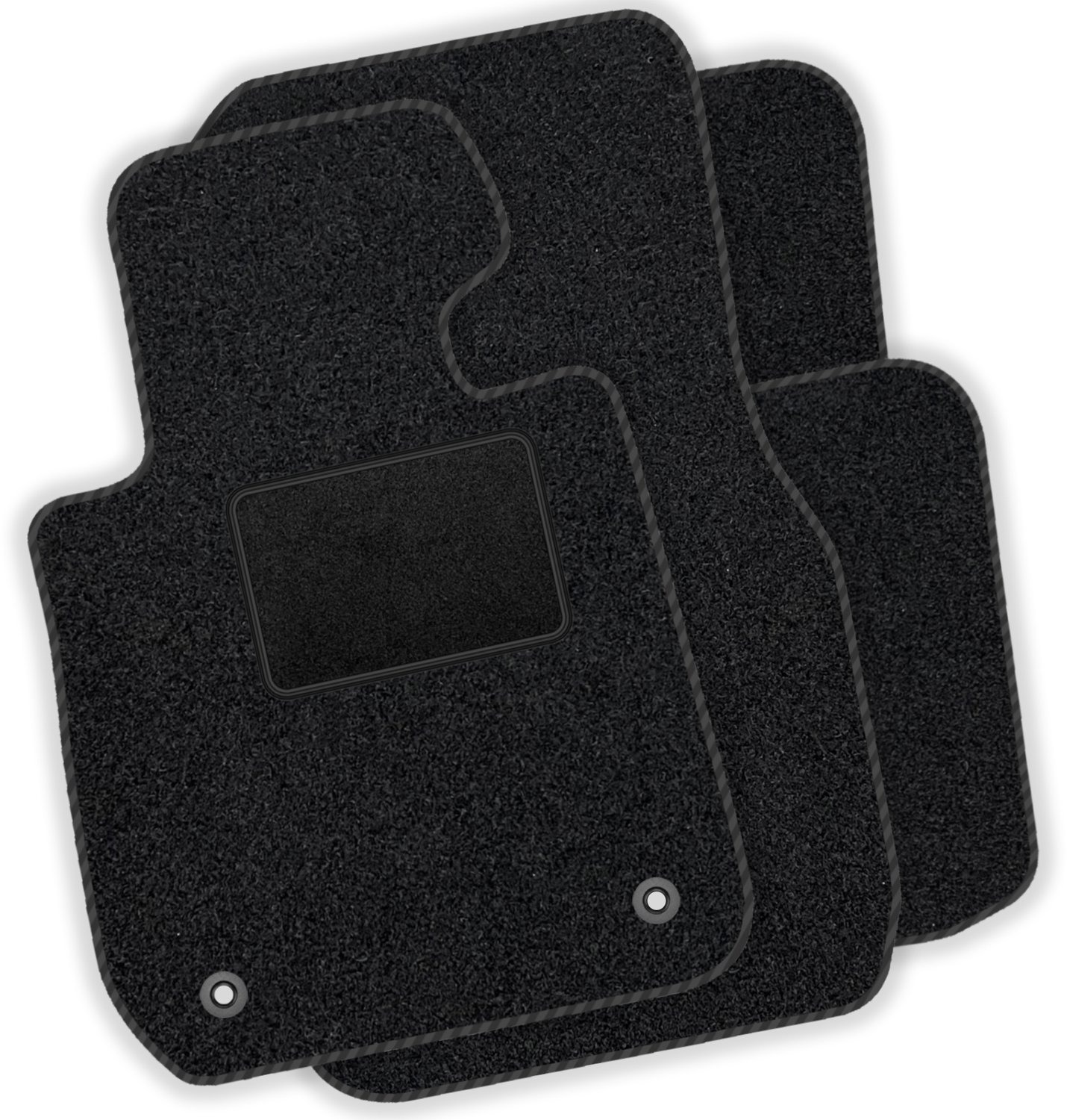 Moltico Carmats - DV serie - Autoaccessoires - Autobekleding - Compleet zwart velours
