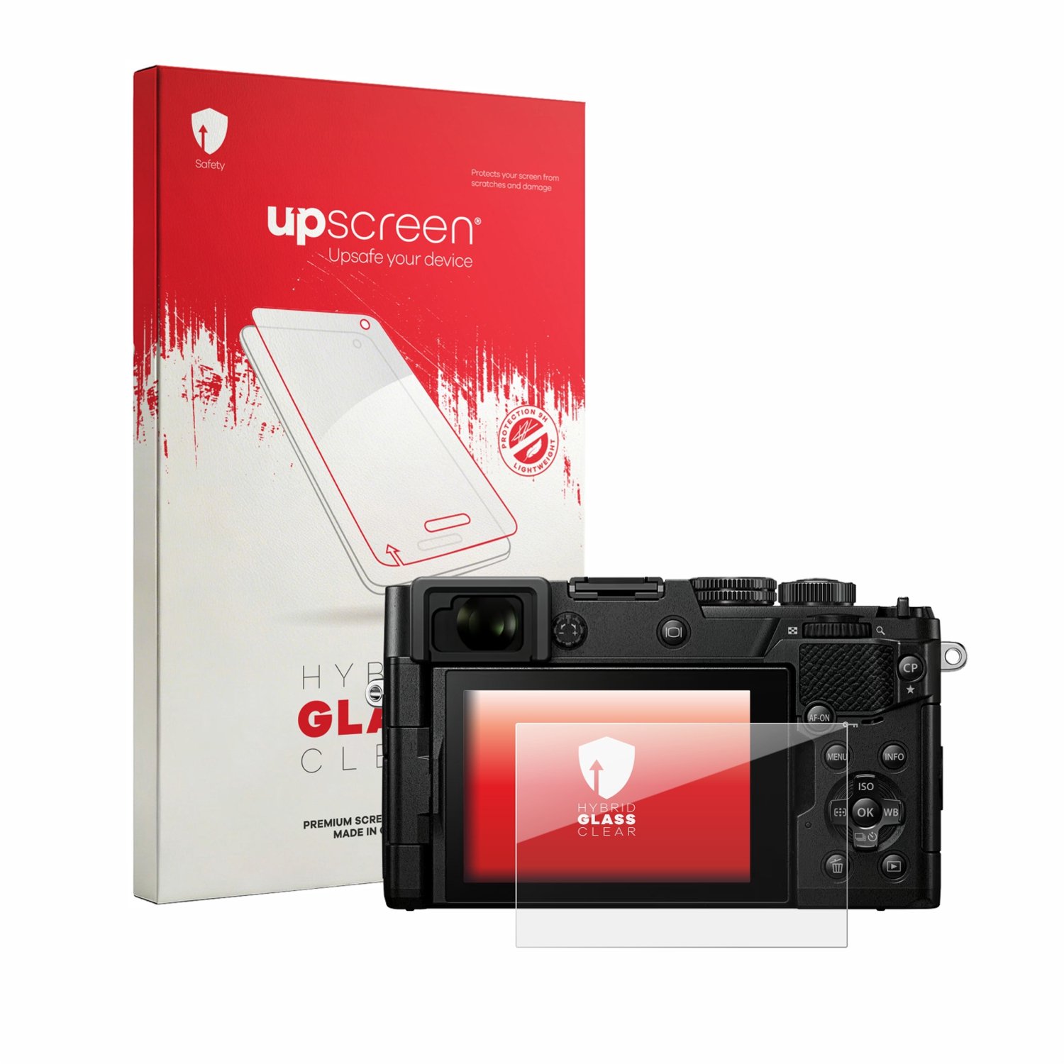 upscreen - Screenprotector voor OM System PEN - Folie Beschermfolie Beschermglas transparant