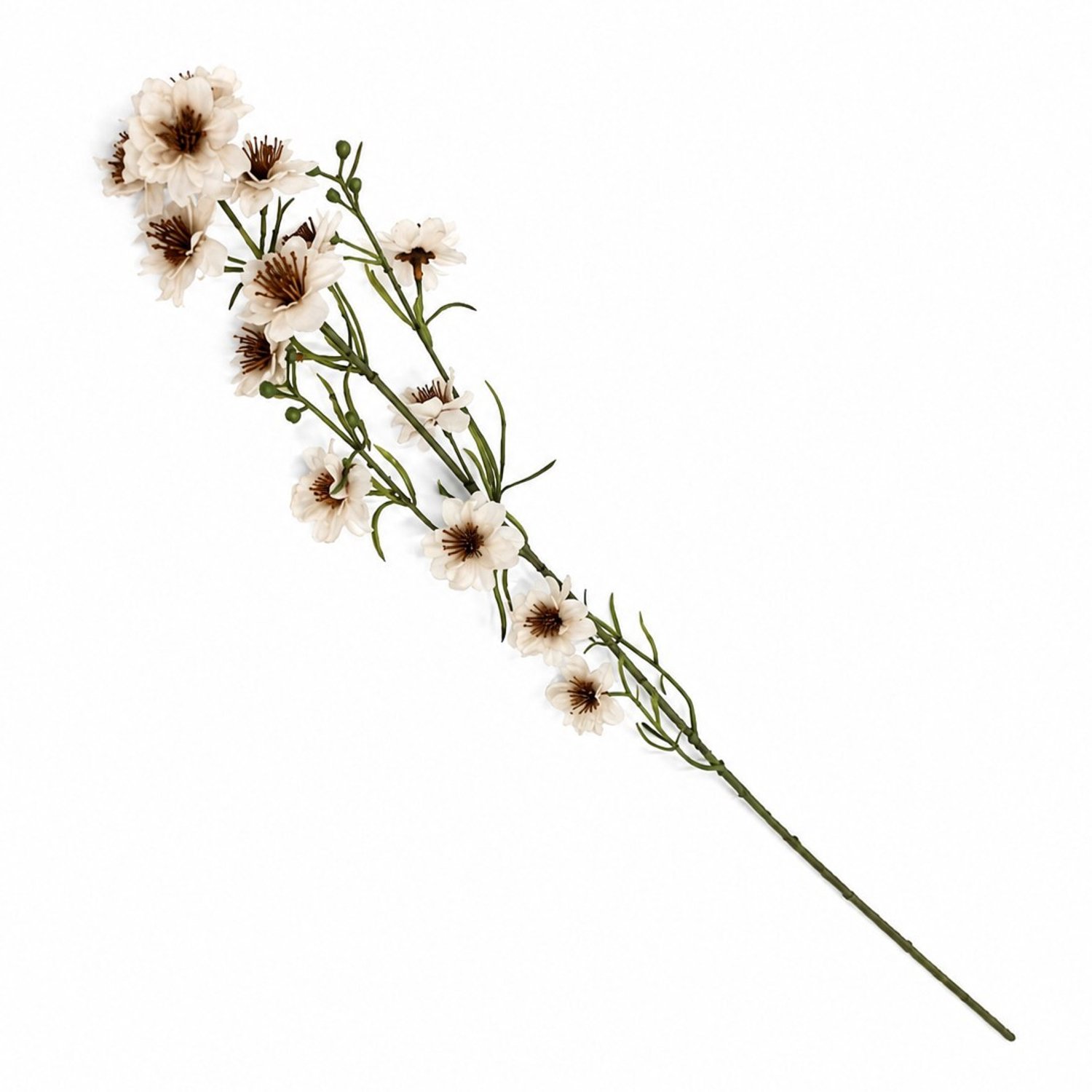 Kunstbloem Sering 86cm off-white
