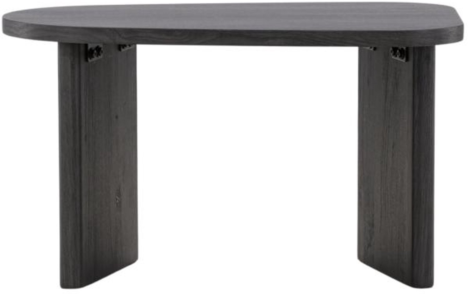 Svea Vincenzo organische salontafel - 45 x 70 cm - zwart