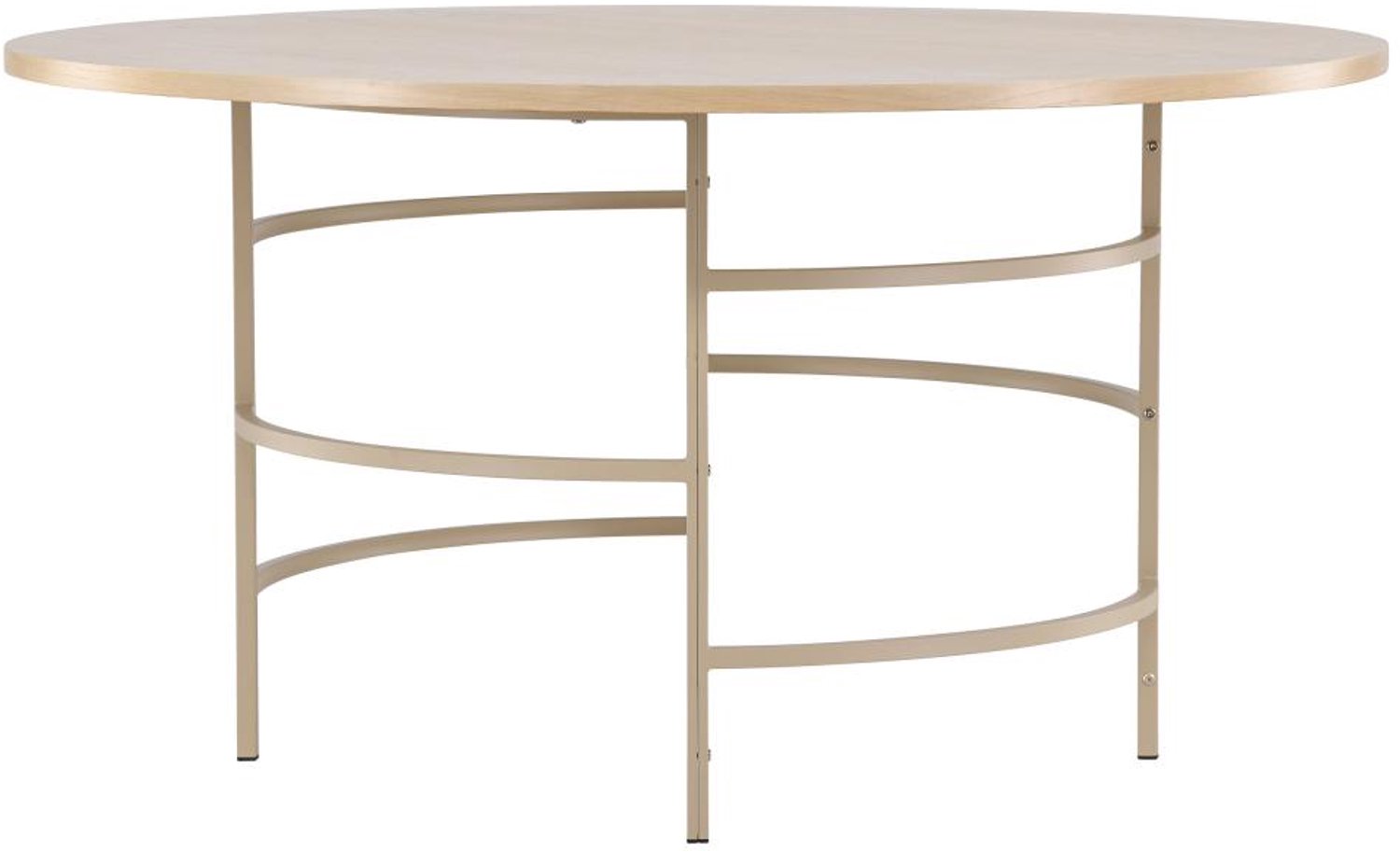 Svea Zeno ronde eettafel - ø140 cm - beige