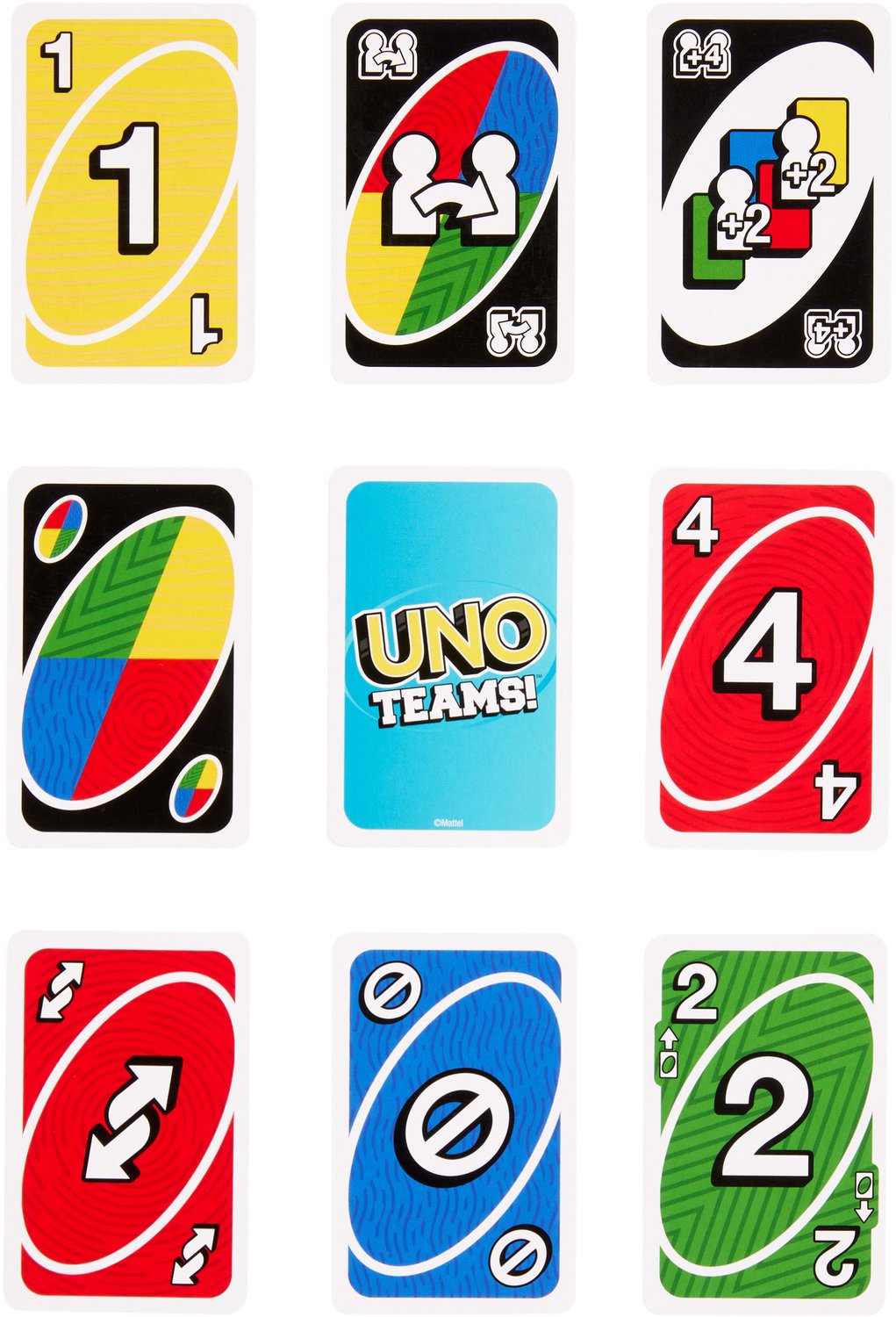 Mattel Games UNO Teams Kaartspel - Engelstalig — afbeelding 7