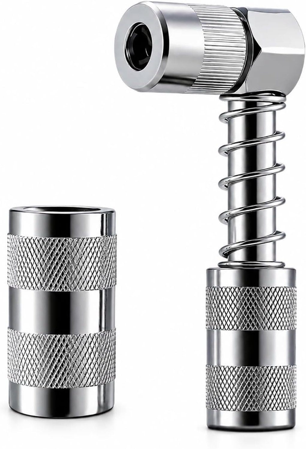 Grease Pump Nozzle 90° - 3-bit adapter - voor moeilijk bereikbare plekken - Luxento
