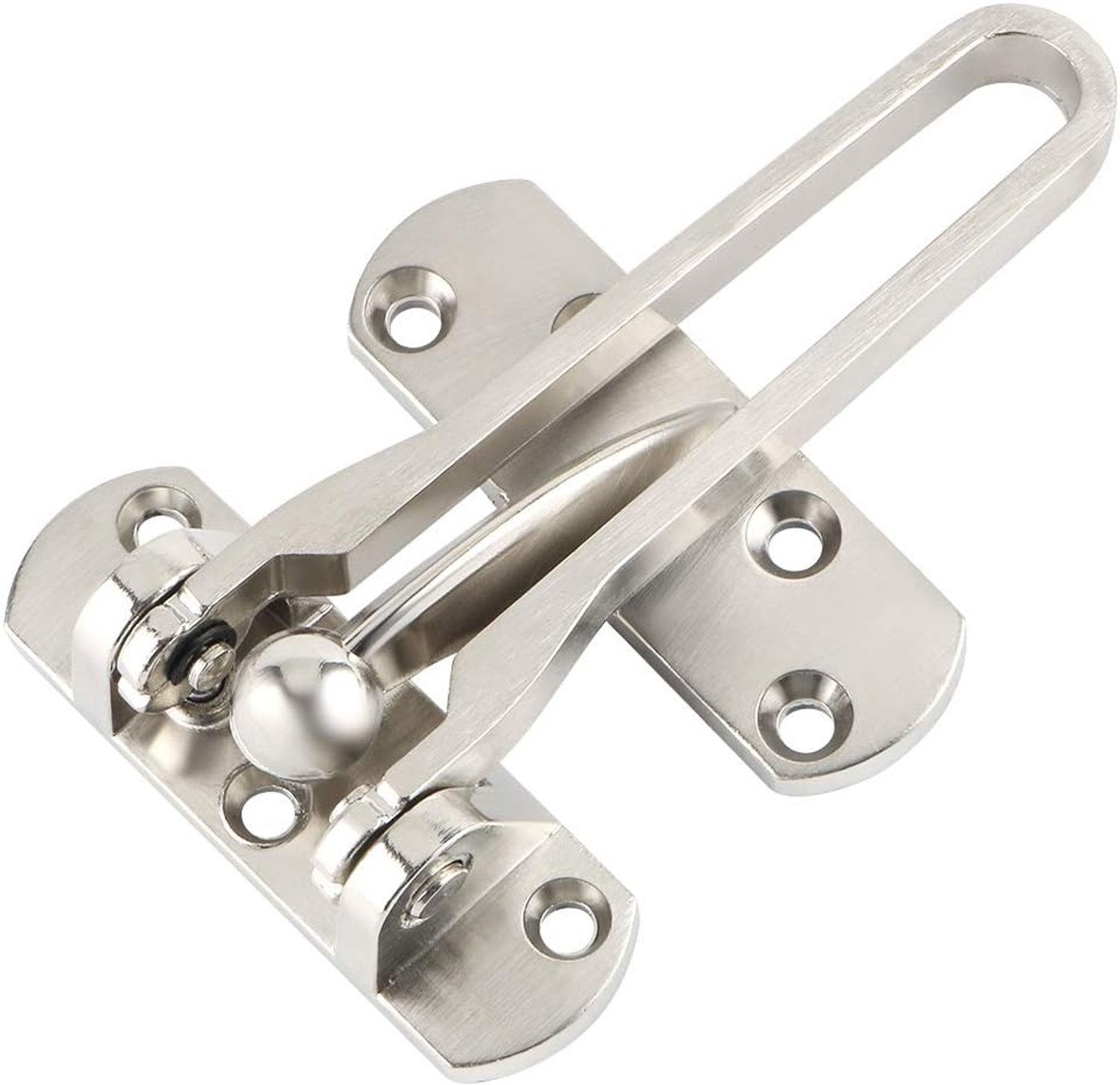 1 stuk-Deurketting - Diefstalbesten - Zinklegering Medium Diefstalbesten - Hotel Plug Anti-Lock - Slaapkamer Deur Diefstalbesten - Zilver