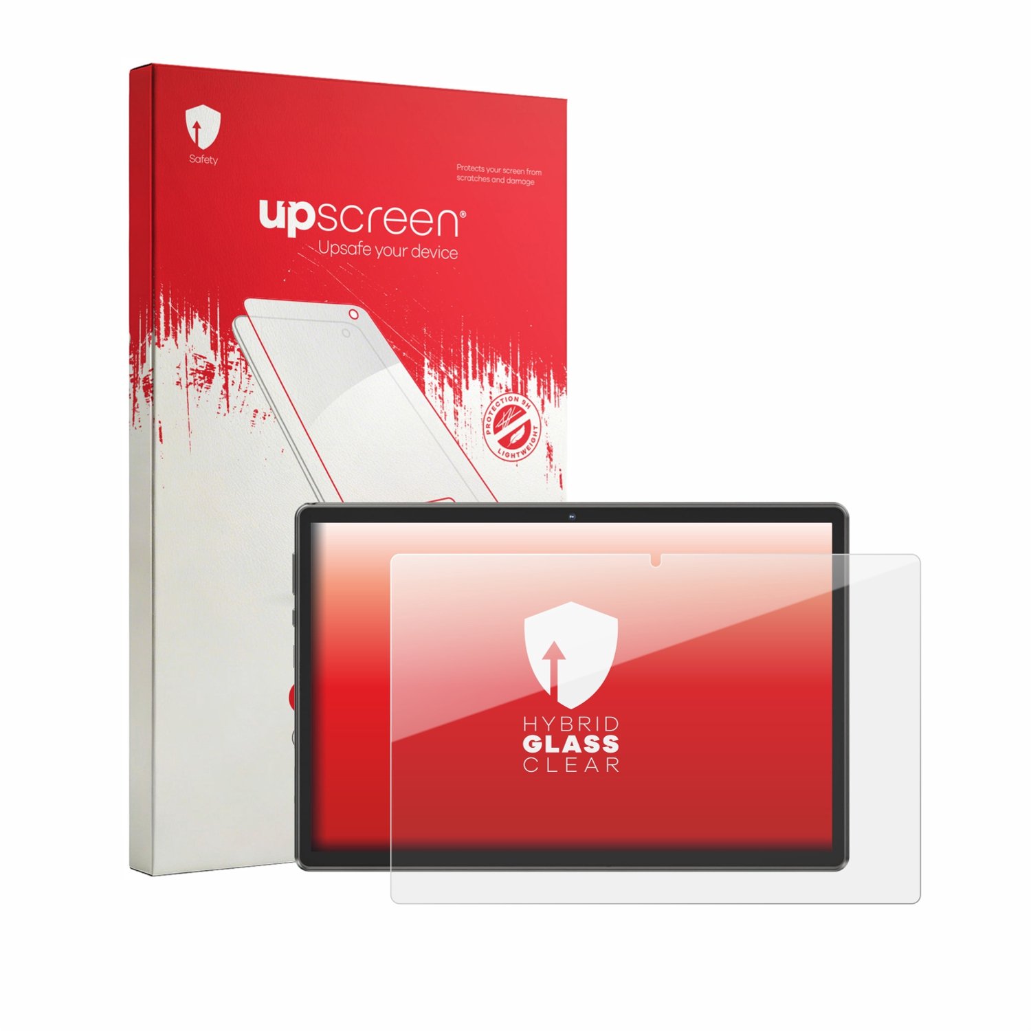 upscreen - Screenprotector voor Mentume X70 10" - Folie Beschermfolie Beschermglas transparant
