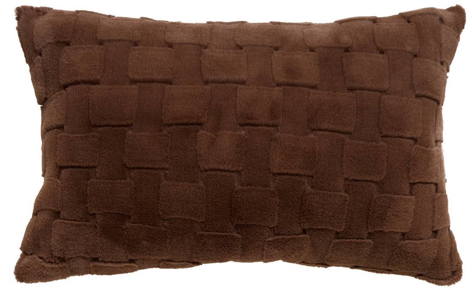 Atmosphera Nalia Jacquard Sierkussen - 50x80cm - Bruin