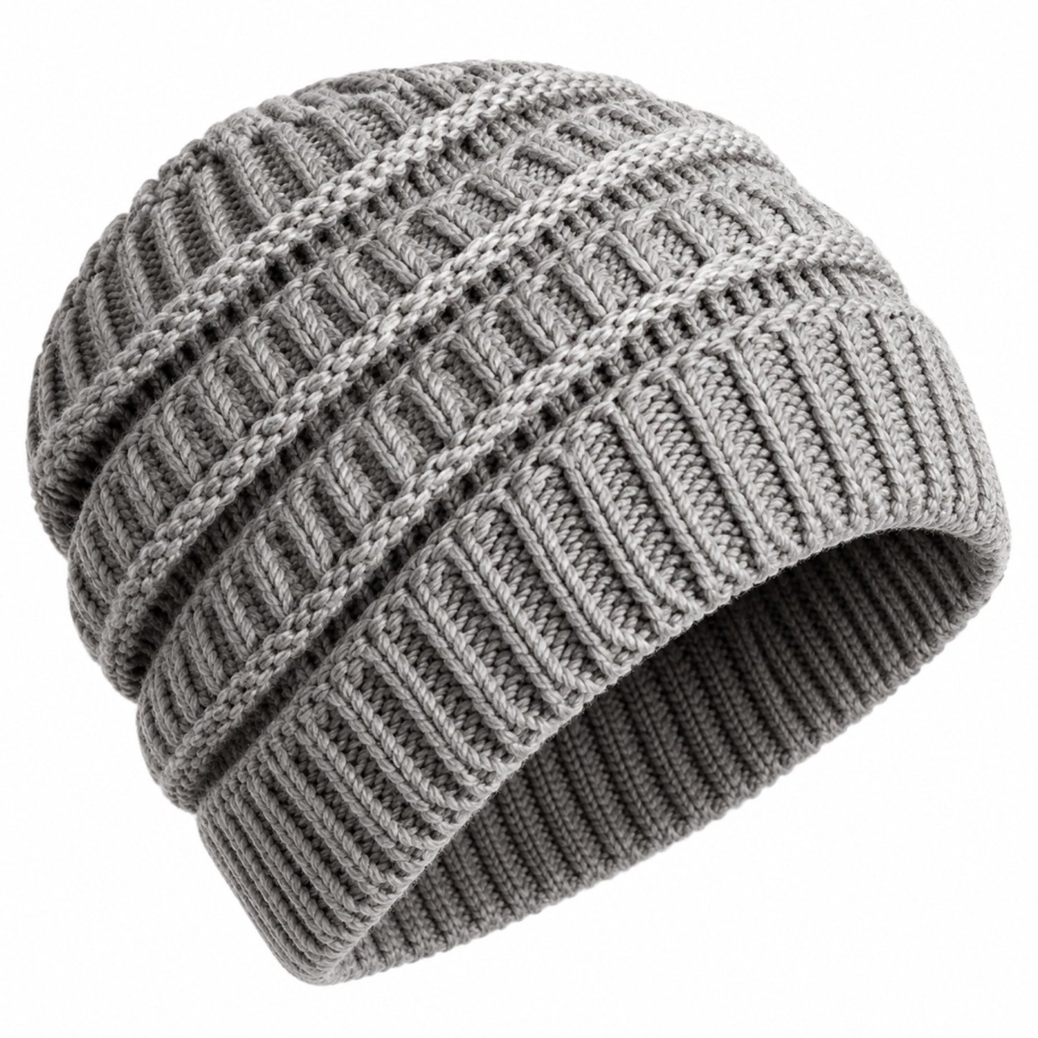 Ulanax – Wintermuts – met Opening – Gebreid – Dames – Grijs