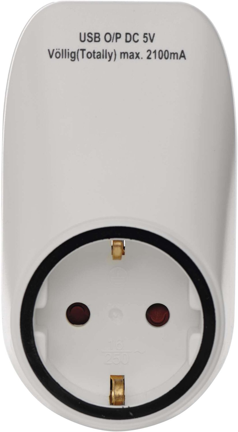 EMOS Stopcontact met 2x USB, P0072