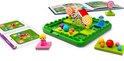 SmartGames Hans & Grietje spel met speelbord, huisje, figuurtjes, lolly's en opdrachtenboekje.