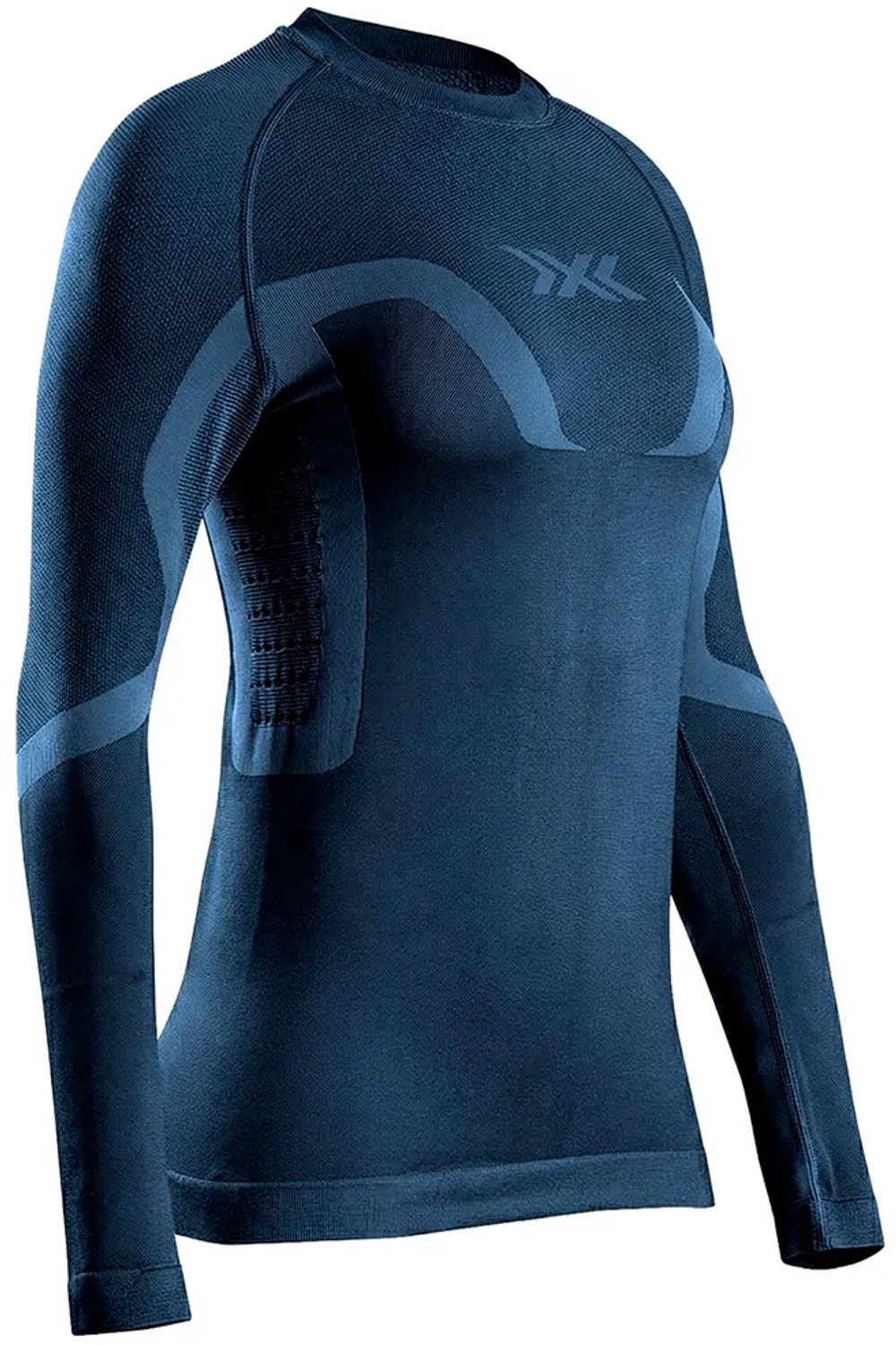 X-bionic X-ential Lange Mouwen Basislaag Blauw L Vrouw