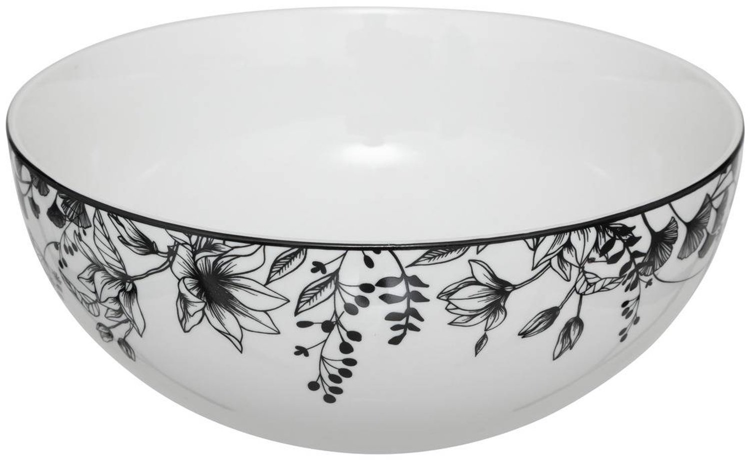 Saladeschaal WHITE FLORAL