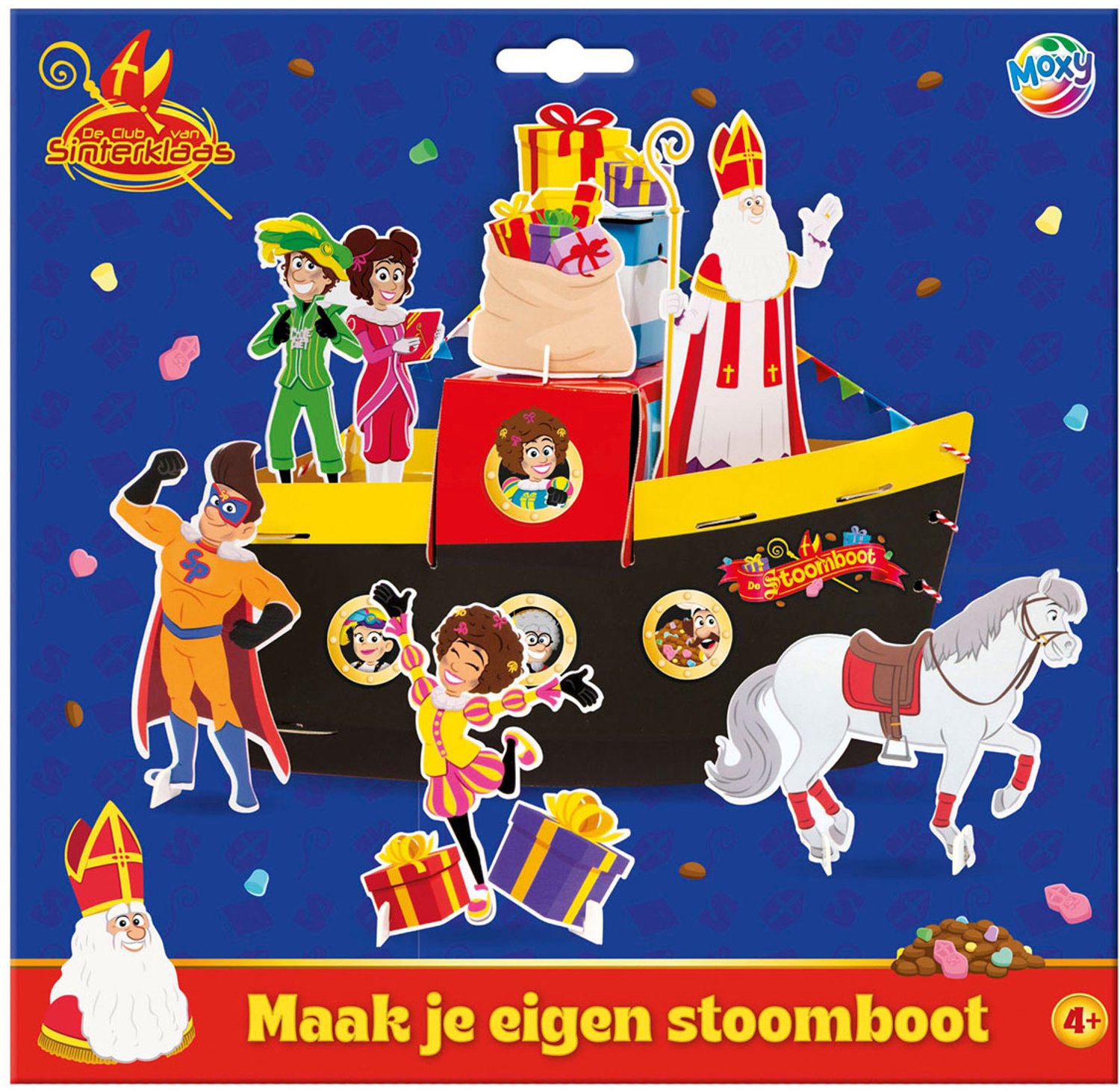 Club van Sinterklaas Maak je eigen Stoomboot incl. Stickers