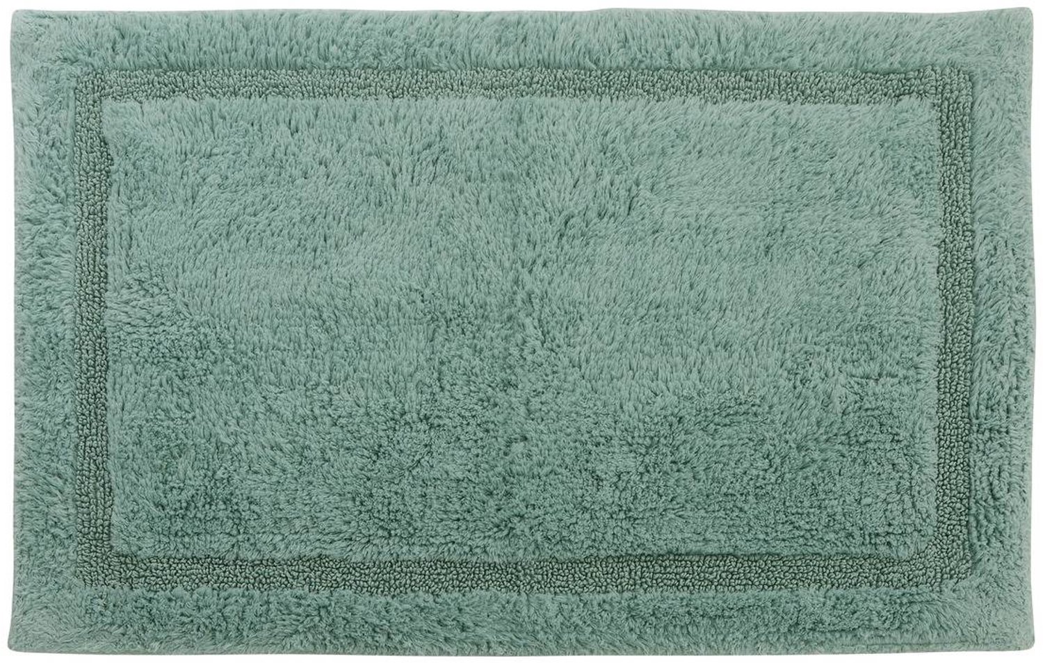 Colorama pluizig badmatje 50x75 cm celadongroen