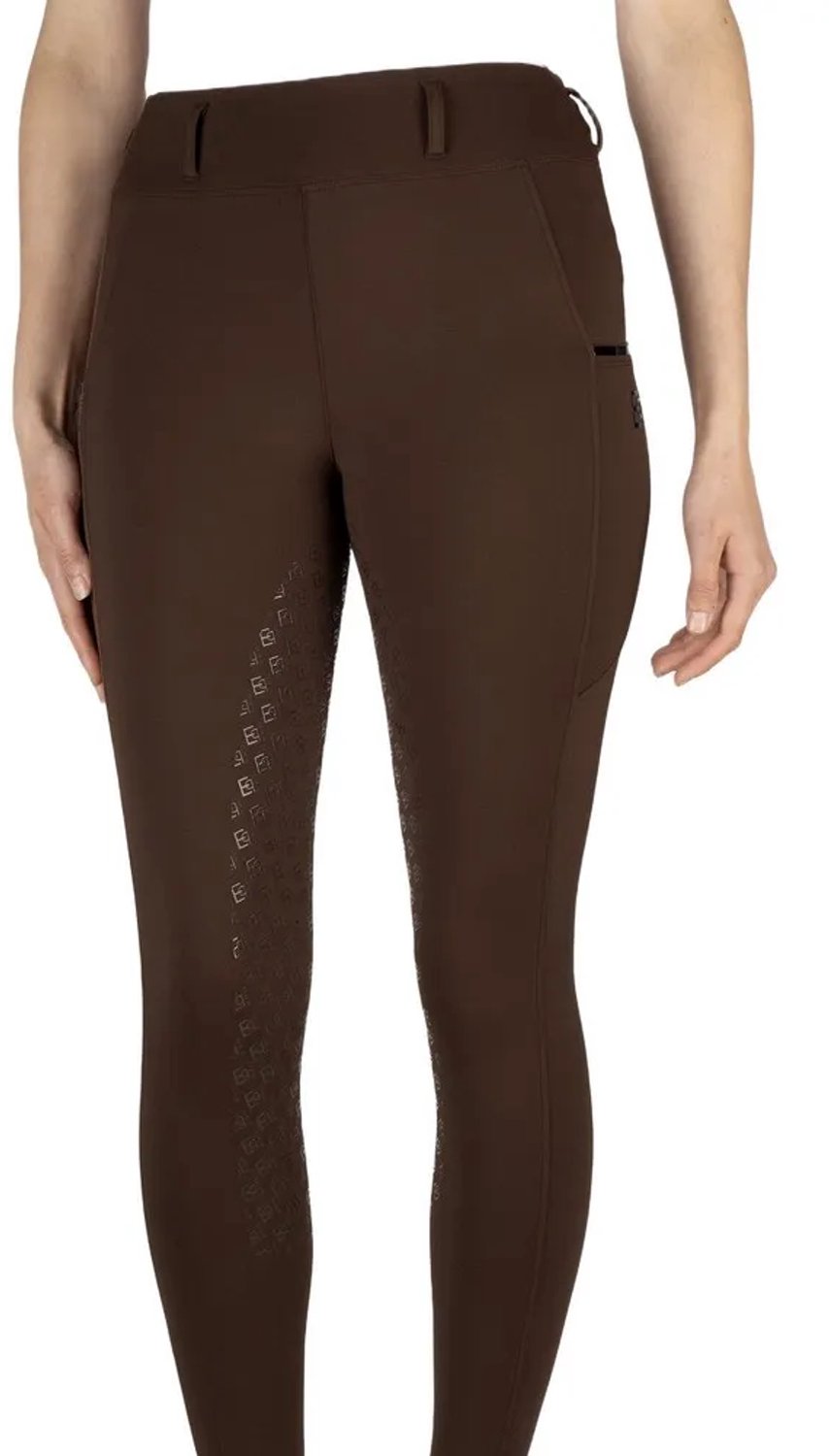 EQPro Mindy AW26 Rijlegging - Maat: 40 - Donkerbruin - Polyester