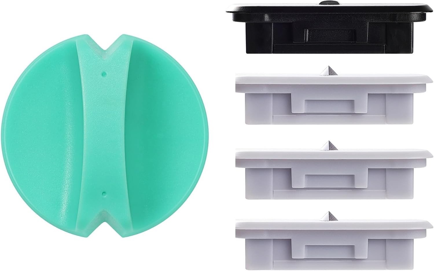 4 Stuks Vervangende Snijbladen voor Papier Snijmachine, Geschikt voor Diverse Papiertrimmers, Precisie Snijden en Creatief Knutselen