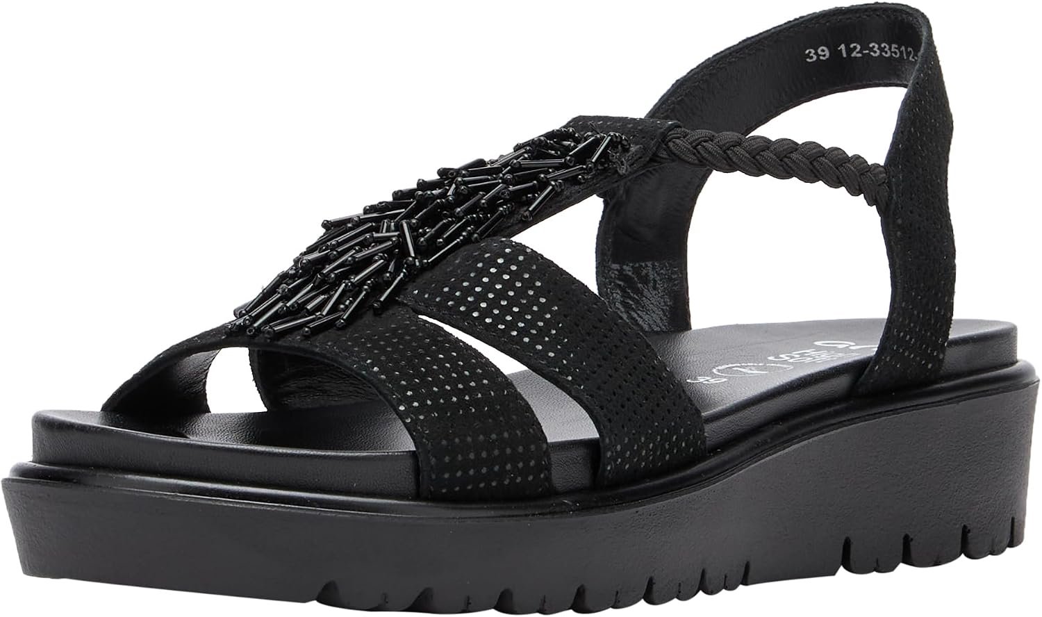 Ara Bilbao Dames Sandalen Comfort & Stijl Zwart