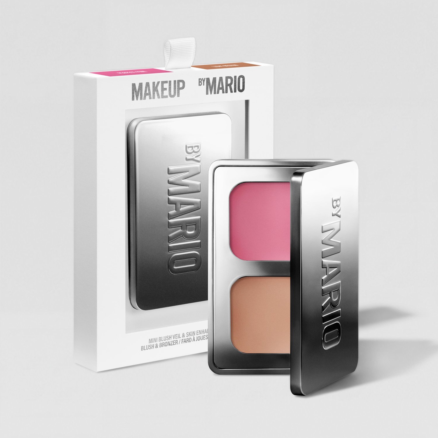 MAKEUP BY MARIO - Mini Blush Veil & Skin Enhancer Duo - Make-up Set - Light Medium + Perfect Pink
