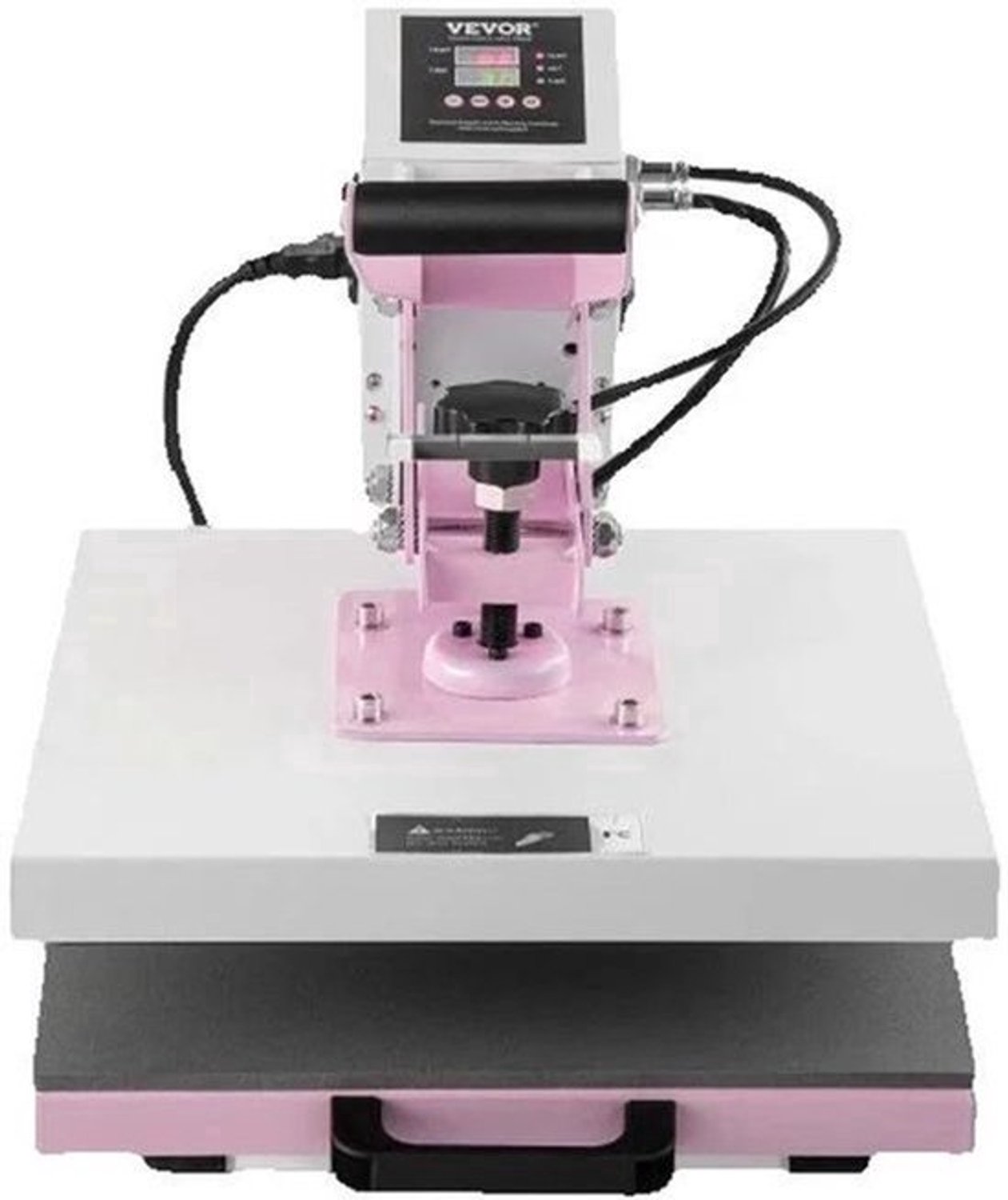 Warmtepers 15 x 15 Inch - Snelle Gelijkmatige Verwarming - 2-Laags Isolatie - Katoen Transfermachine - Voor Textielbedrukking