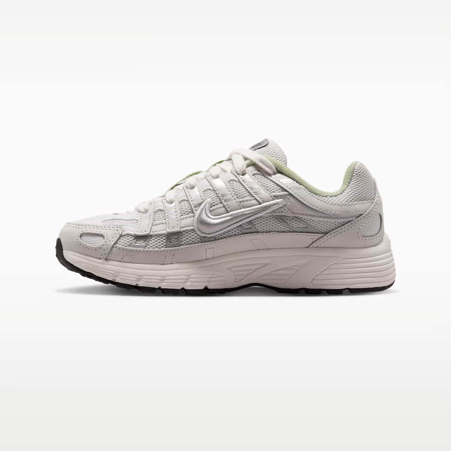 Nike P-6000 GS Platinum Tint Metallic Sail Wit