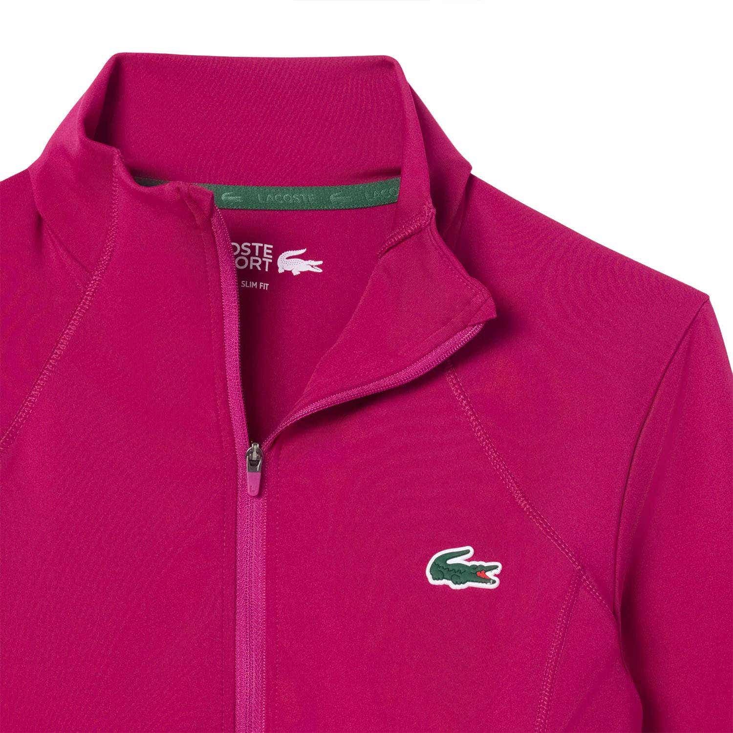 Chaqueta Lacoste Essentials Sf0145 Jbd Mujer 38 Rood