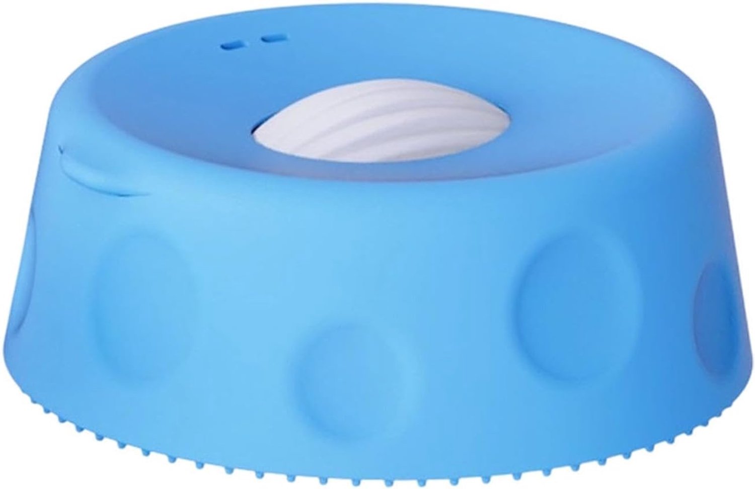 Likken Kom met Rolling Ball Sphere Roller Licker Verveling Relief