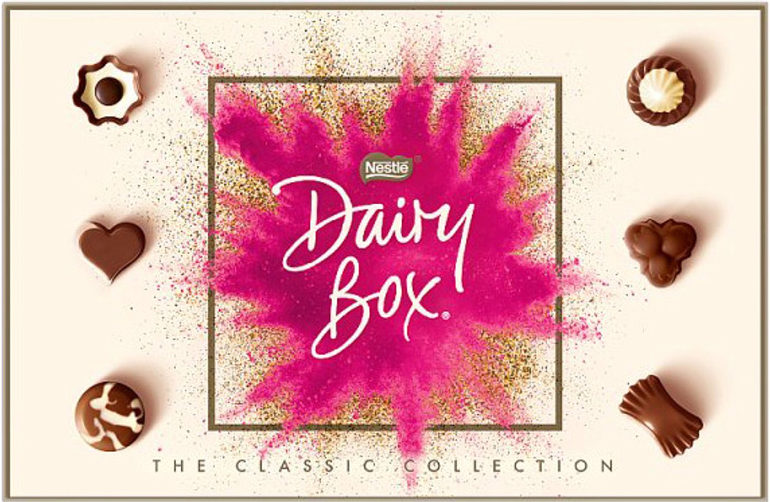 Nestle Dairy Box - Engelse Chocolade - Snoepbox - 8 x 322 g
