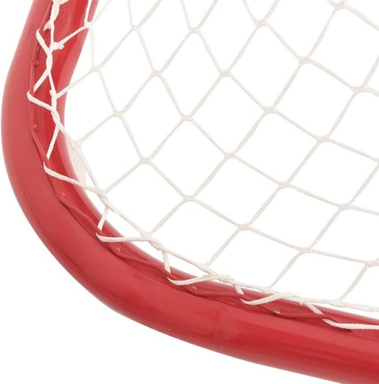 Hockeydoel voor training, 183 x 71 x 122 cm, stabiel stalen frame en scheurbestendig polyester net voor veldhockey, streethockey — afbeelding 2